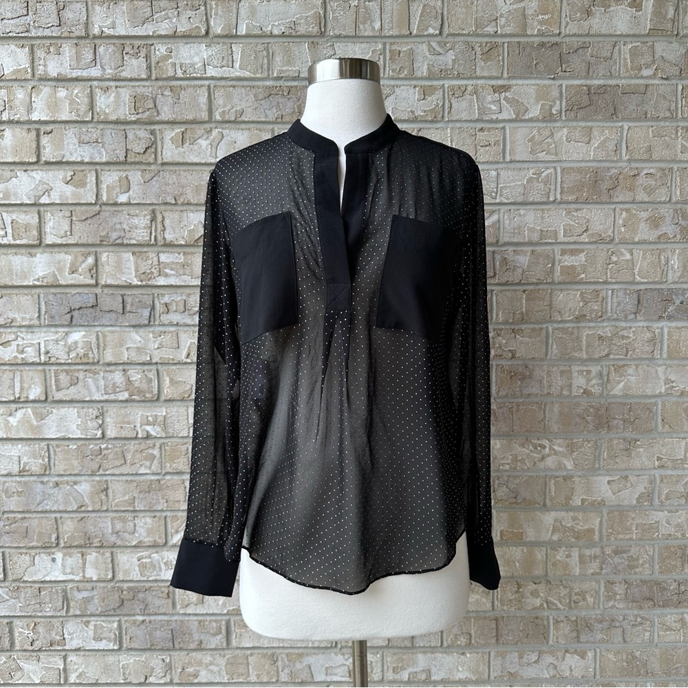 Rachel Polka Dot Blouse Size S ๐ธ - Picture 8 of 9